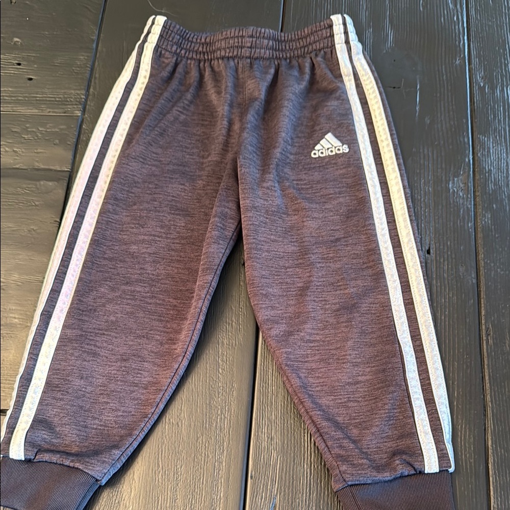 Adidas Kids' Gray Track Pants